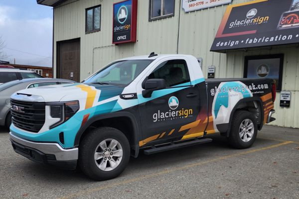 Glacier Pick-Up Truck Graphics